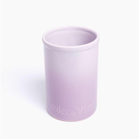 12Pc Silicone Kitchen Utensils with Stainless Steel Handles and Ceramic Holder - Picture 3 of 3